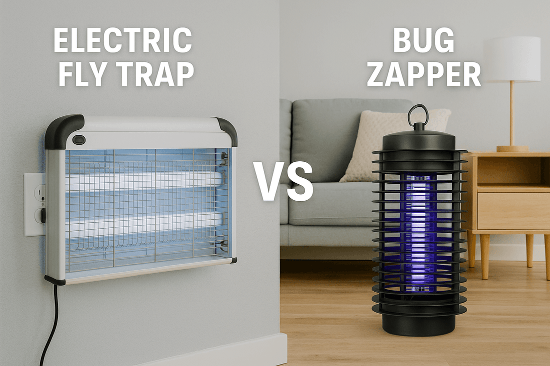 Electric Fly Trap vs Bug Zapper