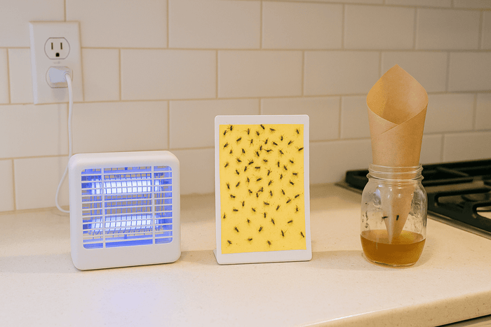 Fly Trap for House Flies Comparison: Electric, Sticky, and Natural Opt ...