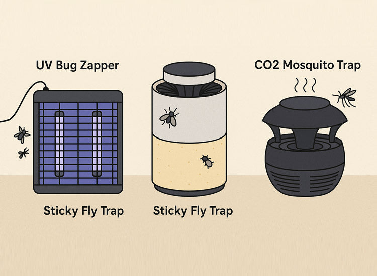 Indoor UV Insect Traps