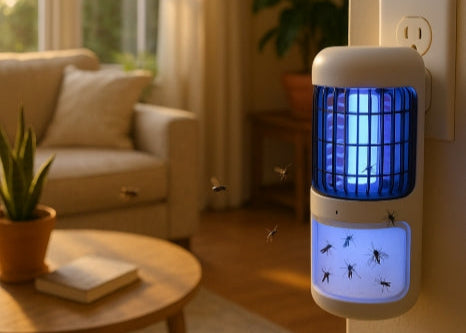 Indoor flying bug catcher