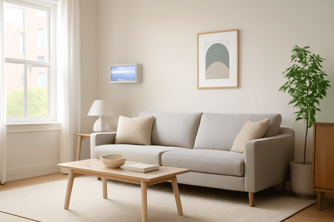 Living Room with Fly Light Trap