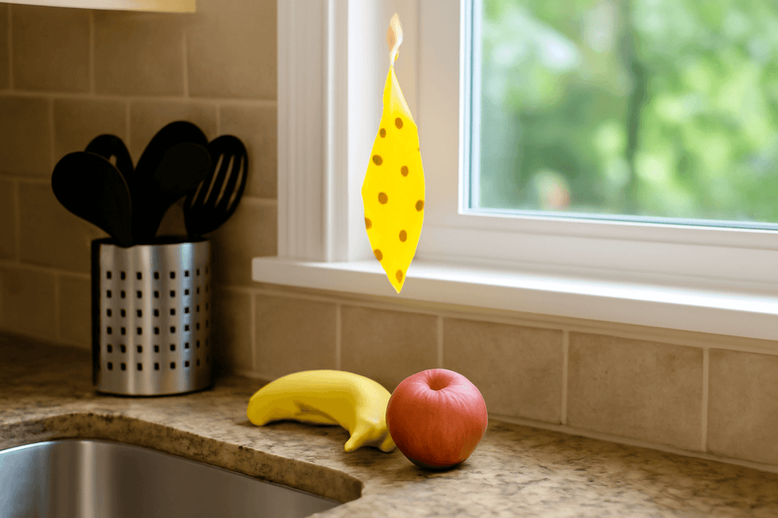 Sticky Fly Traps for Fruit Flies