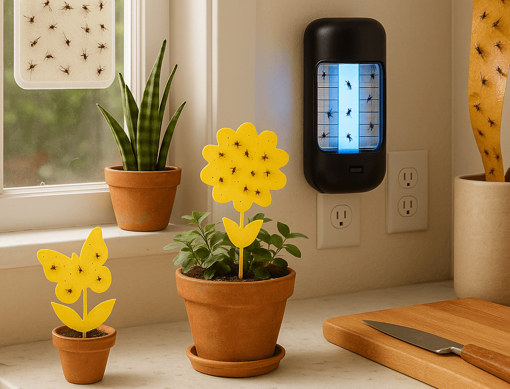 Flying Insect Trap at home
