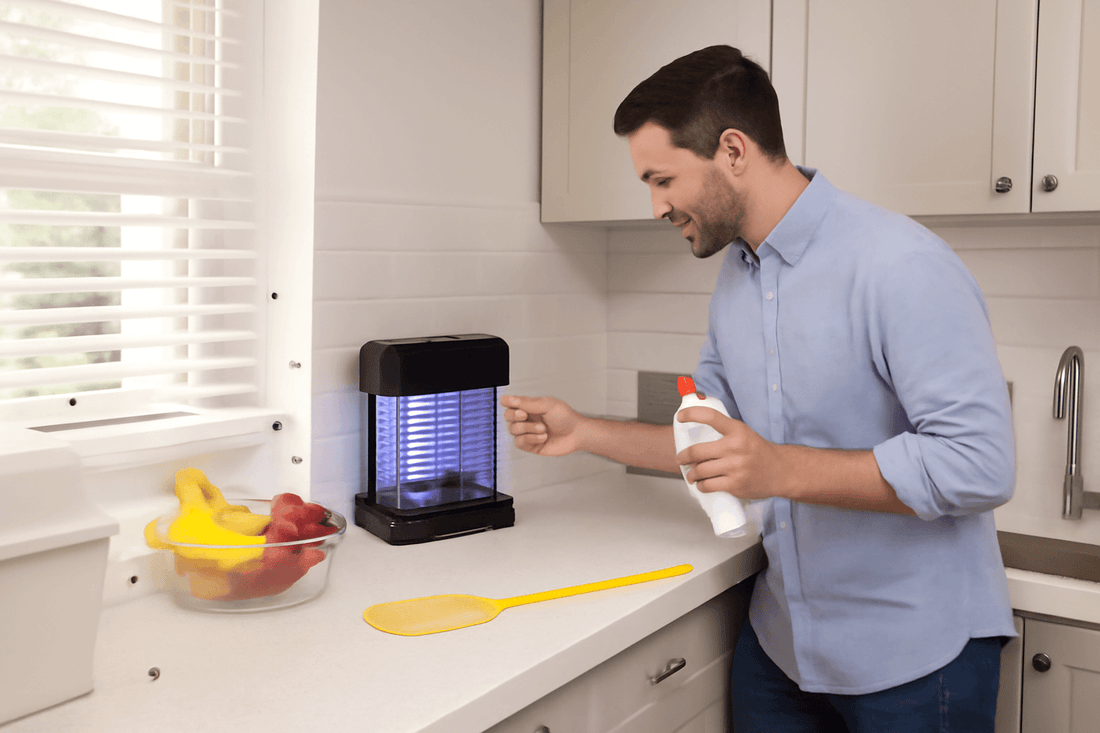 UV light flying insect traps