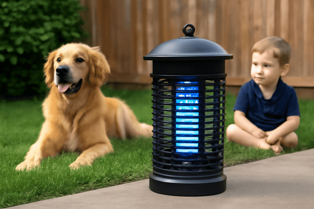 bug zapper safety for kids and pets