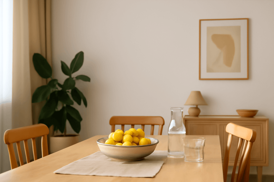 clean Indoor dining table