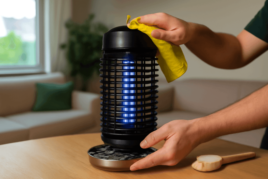 clean the bug zapper