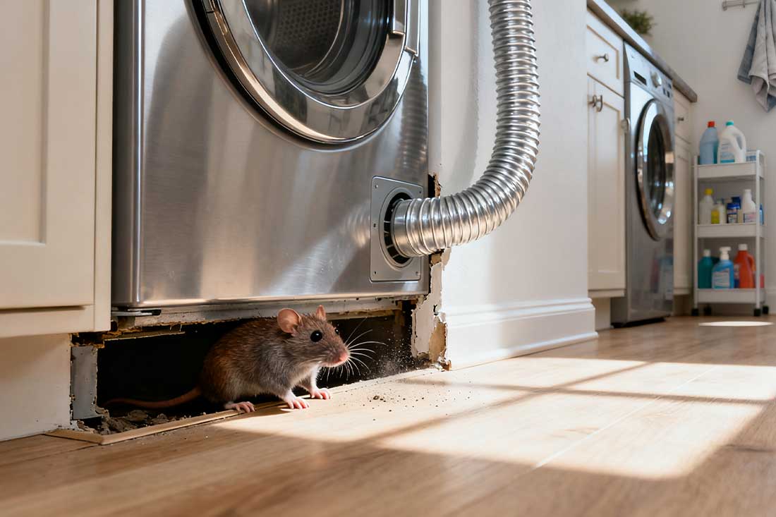Dryer Vent Mouse Control: A Pet-Safe, Code-Friendly IPM Guide