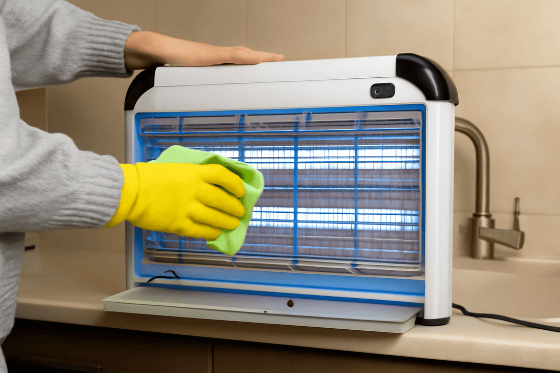 fly zapper indoor cleaning