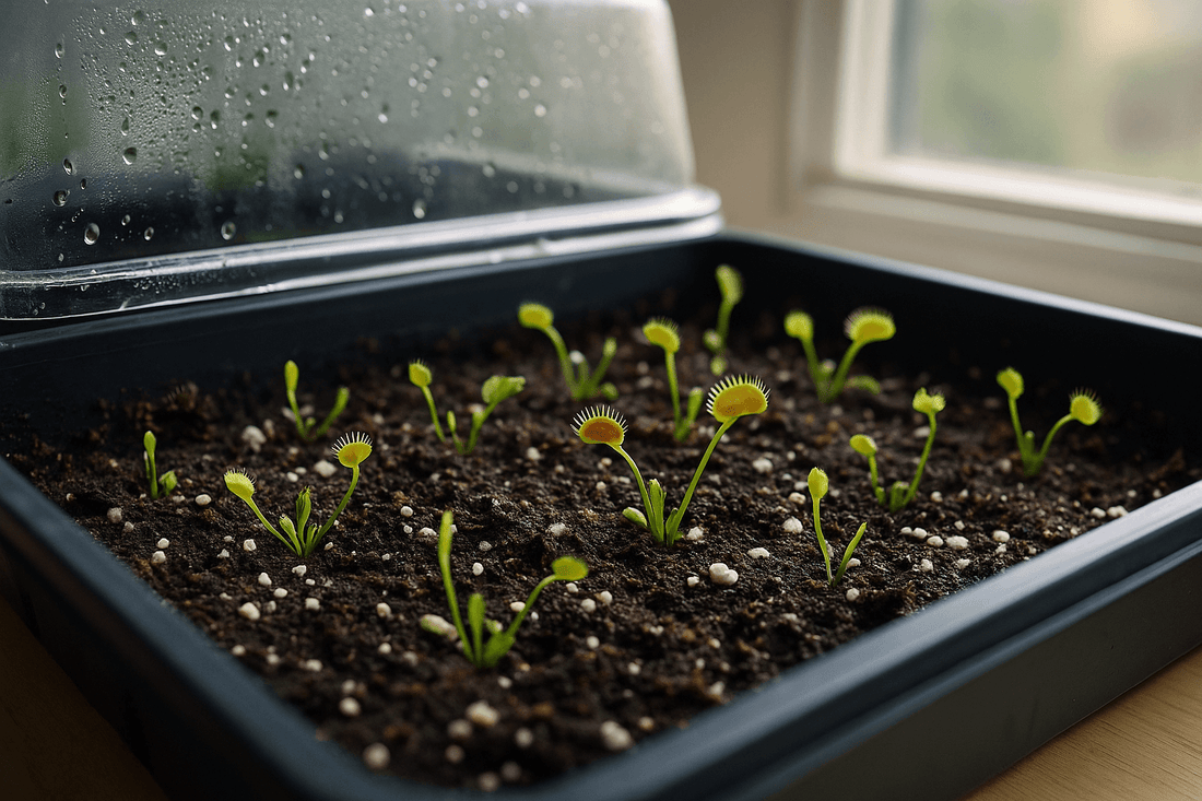 grow a fly trap plant from seeds