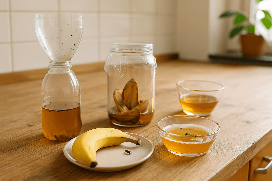 home made fly trap ideas