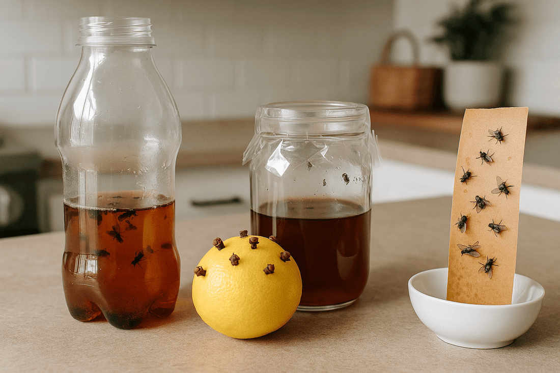 home made fly traps