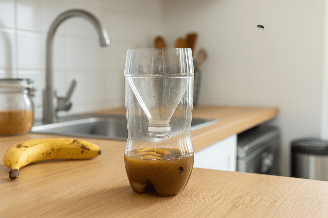 homemade fly trap for house flies