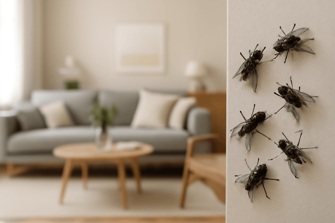 house flies on the wall
