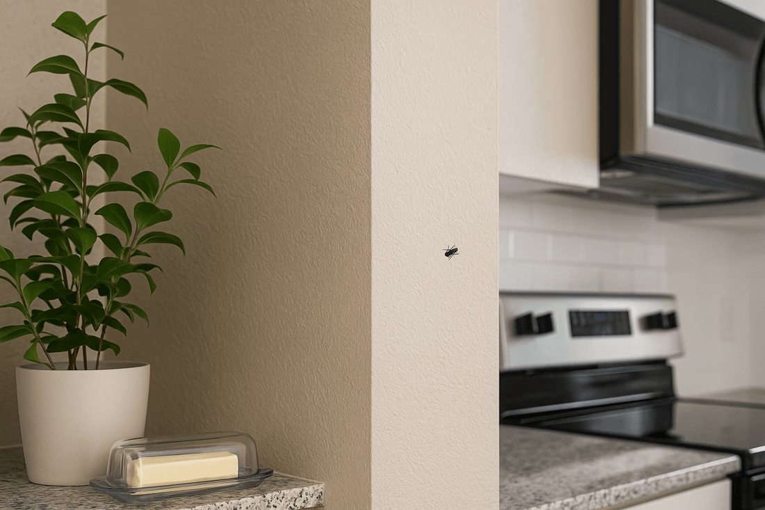 indoor fly in kitchen