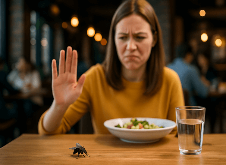 restaurant flies