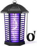 WowCatch Upgraded LED Bug Zapper Outdoor Indoor, Up to 50,000 Hours Lifespan (No Bulb Replacement), 4200V Powerful Mosquito Zapper, Electric Fly Trap Killer for Patio, Backyard, Home, Camping